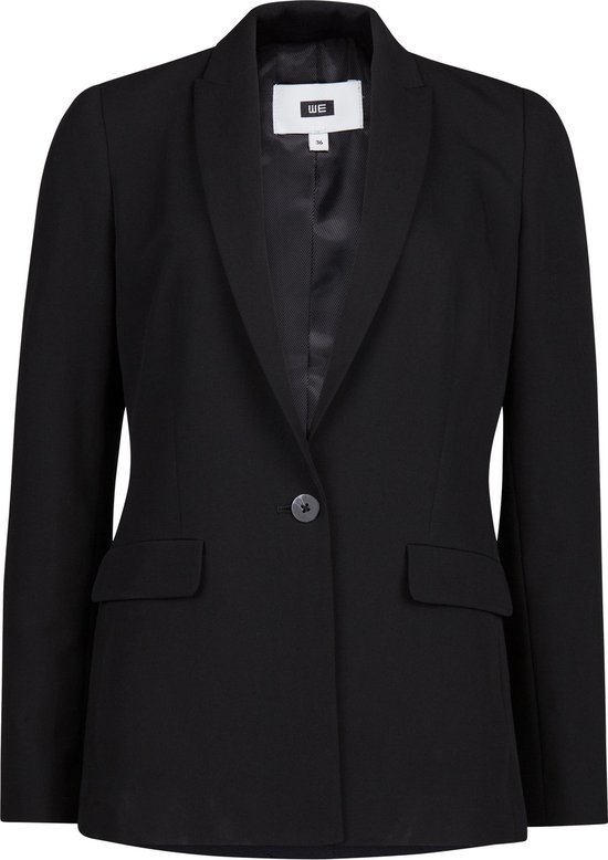 bol.com | WE Fashion Dames regular fit blazer met stretch - Maat XL (42)