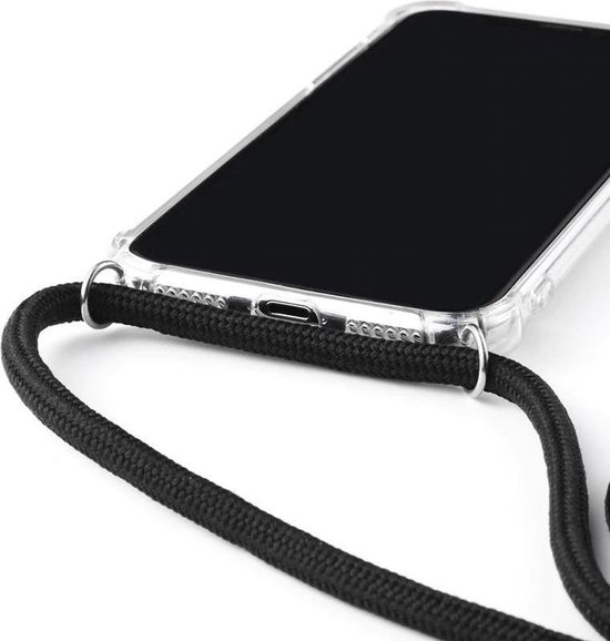 Iphone Pro Max Koord Iphone Cover Met Koord Phone Cover With Lanyard Iphone Bol Com