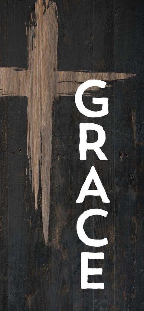 Tabletop word block Grace