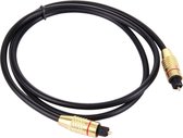 Digitale audio optische vezel Toslink-kabel, kabellengte: 1 m, OD: 5,0 mm