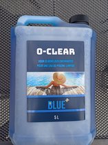 Blue+ Anti Algae - O-Clear - 5 litres Anti Algae - Piscine - Produit d'entretien - Eau cristalline - Flaker - Anti algues - Eau de piscine - Contrôle - Algues - Nuageux