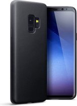HB Hoesje Geschikt voor Samsung Galaxy S9 - Siliconen Back Cover - Zwart