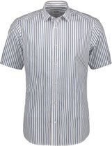 Onssane Ss Striped Poplin Shirt 22015476 White