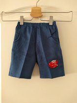 Blauwe korte broek voor jongens Maat 122/128