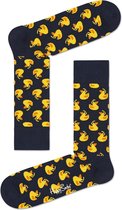 Happy Socks - Rubber Duck - Donkerblauw/Geel - Unisex - Maat 41-46