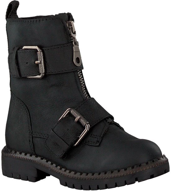 Omoda Meisjes Biker boots 668 - Zwart - Maat 30 | bol.com