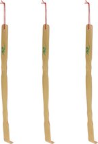 Tritorelia Bamboo Back Scratcher Set 3x - Back Scratcher Extra Long 45 cm
