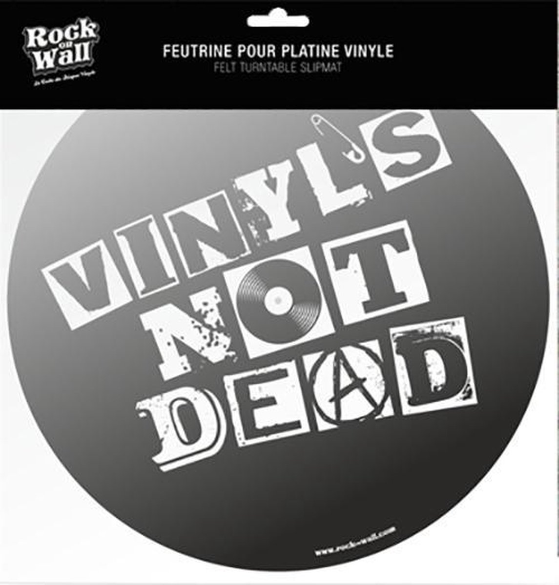 Feutrine The Vinyl pour platine vinyle - Rock on Wall