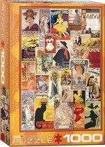 Eurographics puzzel Theatre & Opera Vintage Posters - 1000 stukjes