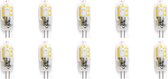 LED Lamp 10 Pack - Aigi - G4 Fitting - 2W - Helder/Koud Wit 6500K | Vervangt 20W - BES LED