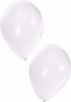 witte ballonnen 100 pc 30 cm