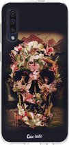 Casetastic Samsung Galaxy A50 (2019) Hoesje - Softcover Hoesje met Design - Jungle Skull Print