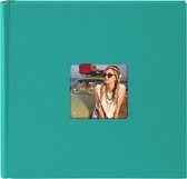 GOLDBUCH GOL-31099 fotoalbum LIVING turquoise als Fotoboek, 30x30 cm, 100 blz