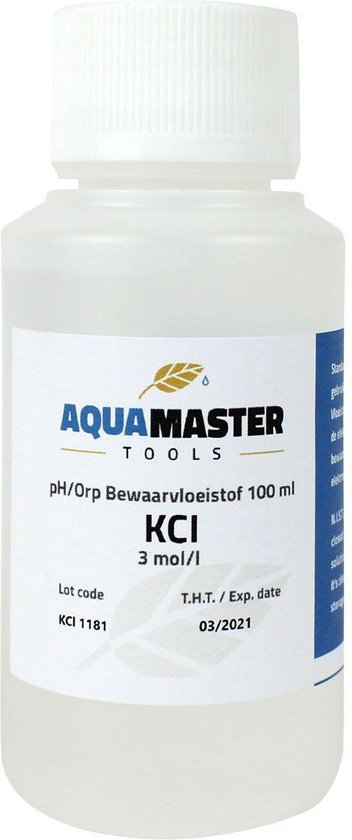 100 ml KCl - Bewaarvloeistof - Aqua Master Tools