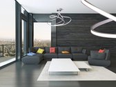 Pronto Wonen | Vloerlamp driepoot - zwart/zilver - 150/210 cm | bol.com