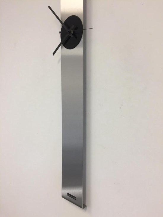 Wandklok SUMMIT BLACK MODERN DESIGN
