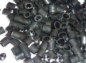 100 stuks plastic clips polsband schuifsluiting