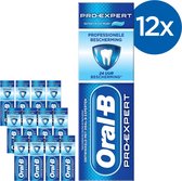 Oral-B Pro-Expert Professionele Bescherming - Voordeelverpakking 12x75 ml - Tandpasta