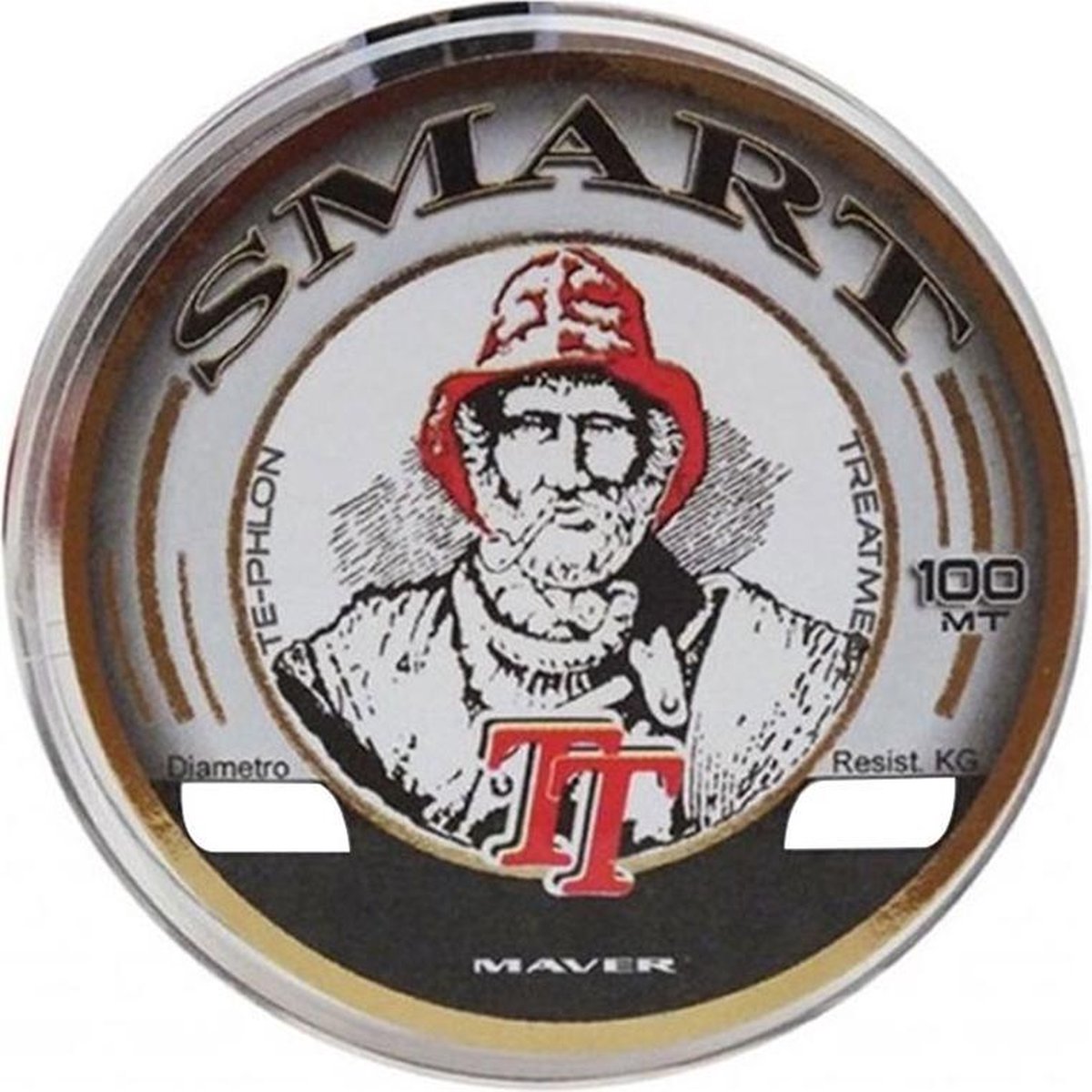 Maver Monofilo Smart TT - 100m - 0.22mm - Transparant
