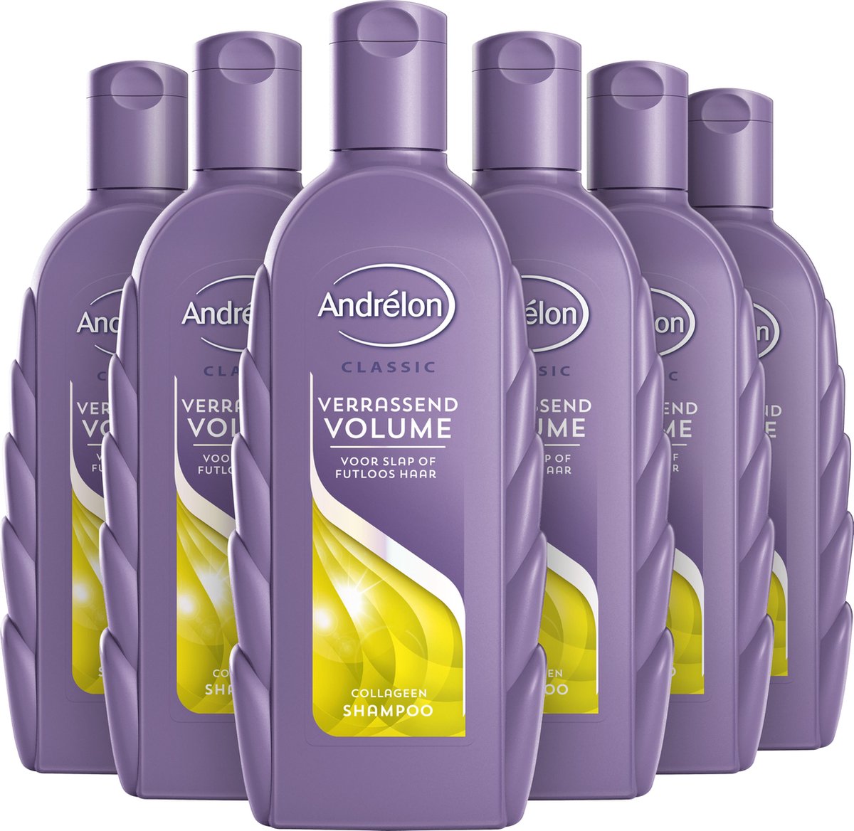 Andrélon Classic Verrassend Volume Shampoo - 6 x 300 ml - Voordeelverpakking