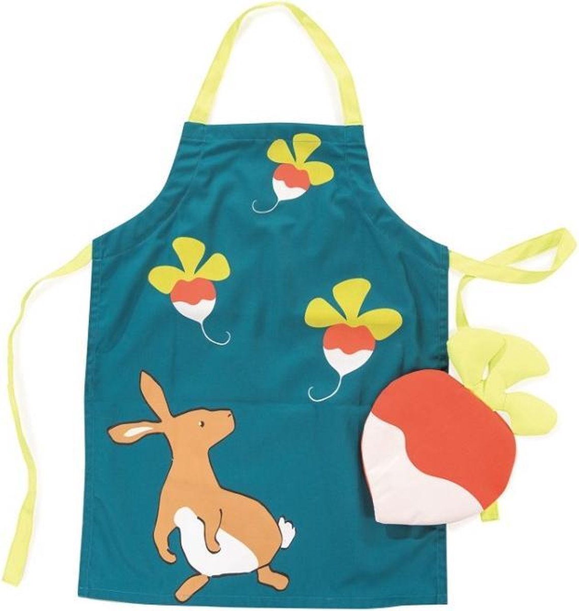 Egmont Toys Schortje, muts en ovenwant radijs.