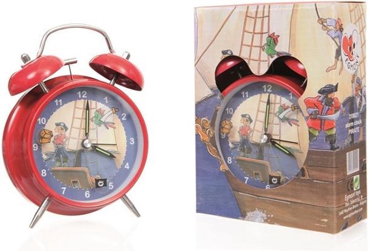 Egmont Toys Wekker Piraat