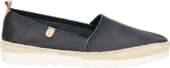 Verbenas Dames Espadrilles Noa - Zwart - Maat 37