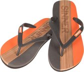 SINNER Capitola Heren Slippers - Oranje/Lichtbruin - Maat 46