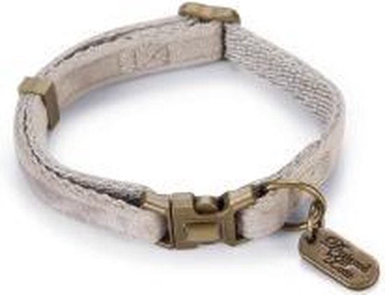 Foto: Dwam dog with a mission halsband hond hondenhalsband roze xs leer nekomvang tussen 23 29 x 2 cm boho rosa