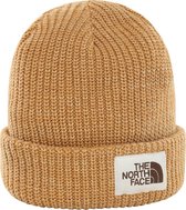 The North Face Salty Dog Beanie Unisex Muts - Cedar Brown/Twill Beige - One size