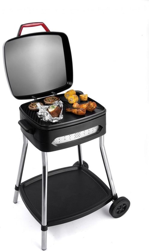 Fritel BBQ 3278 - Elektrische barbecue en tafelgrill - grilloppervlak  40x36cm +... | bol.com
