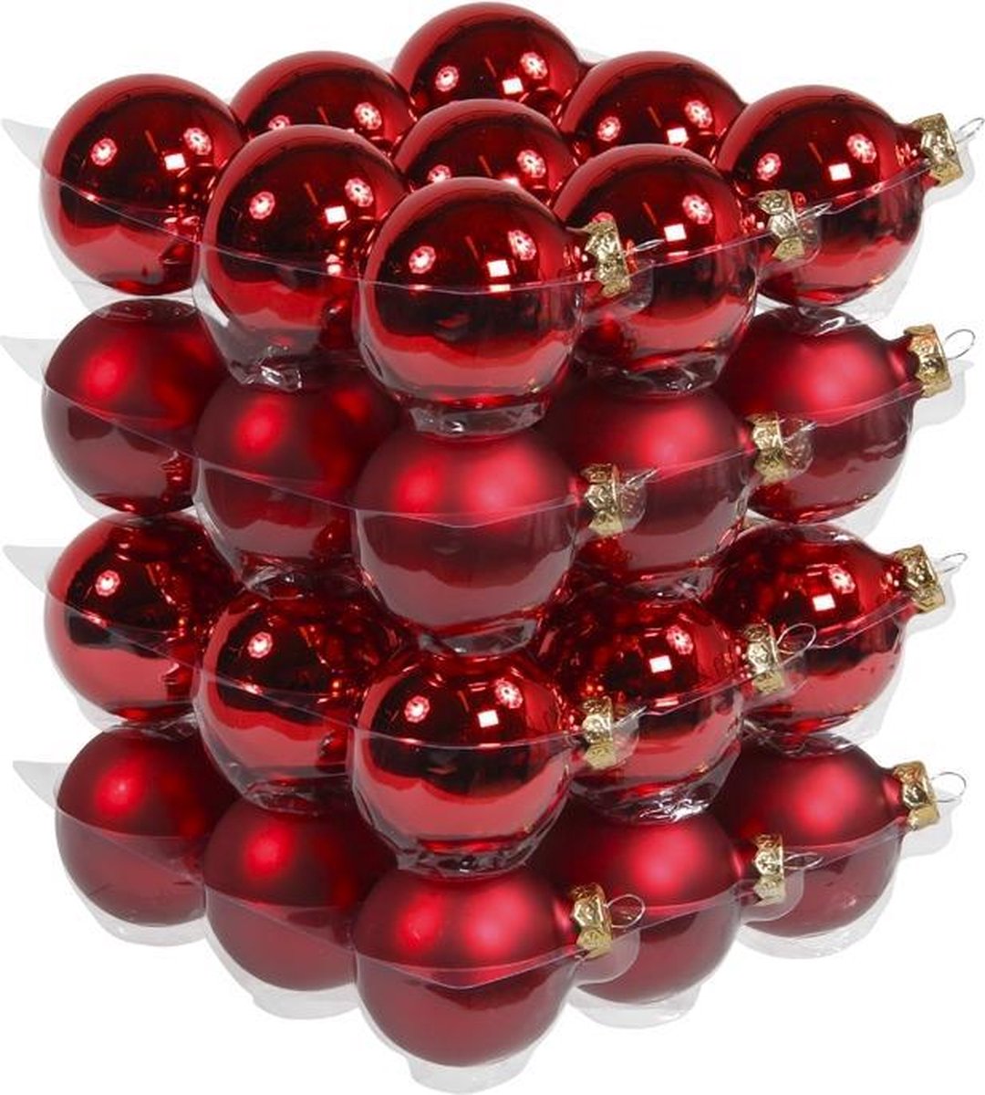 Kerstballen 6cm Box 36 Stuks