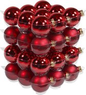 Kerstballen - 6cm - Box 36 Stuks