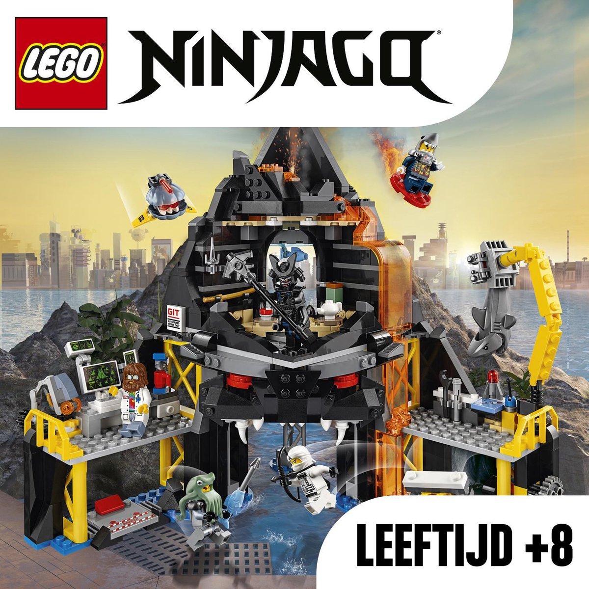 LEGO NINJAGO Movie Garmadon's Vulkaanbasis - 70631 | bol.com