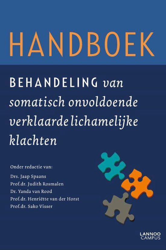 Handboek behandeling van somatisch onvoldoende verklaarde lichamelijke klachten