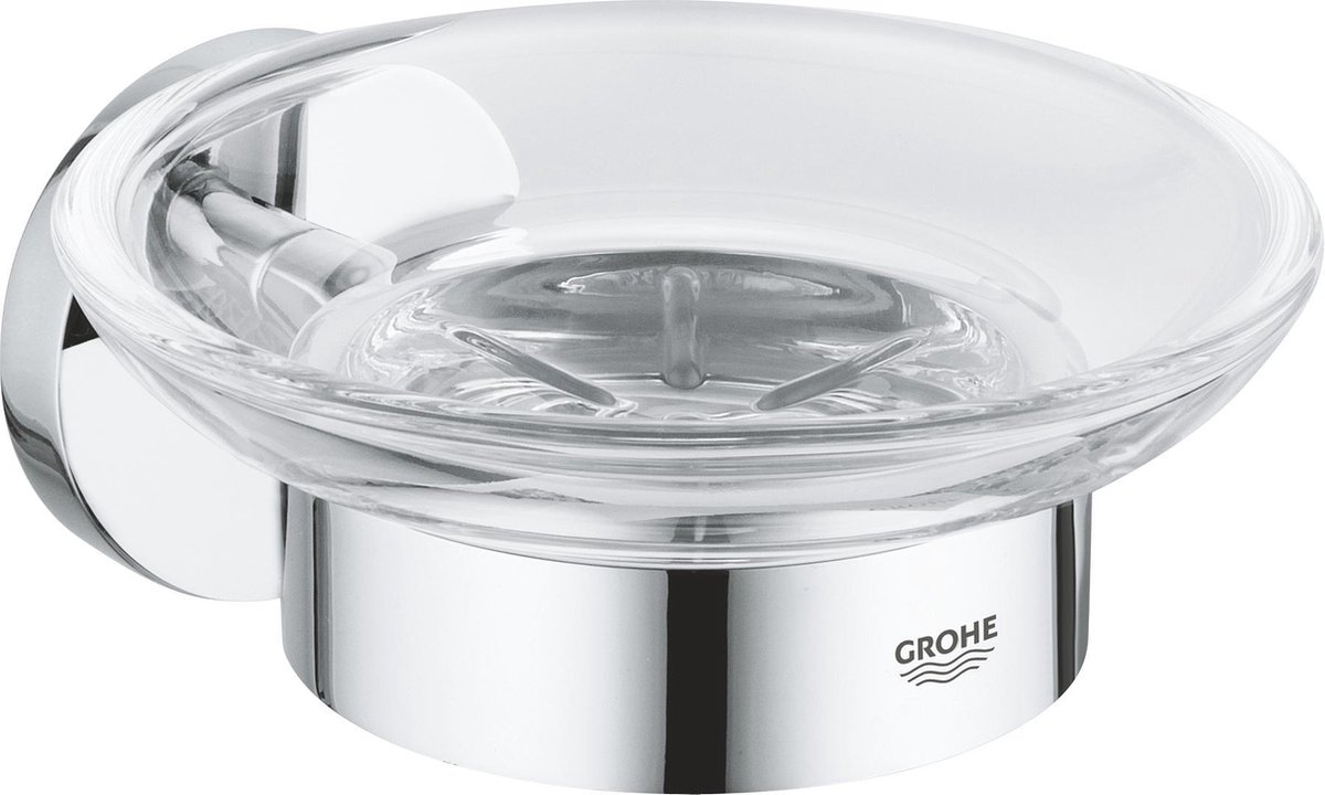 GROHE Essentials houder met zeepschaaltje Chroom