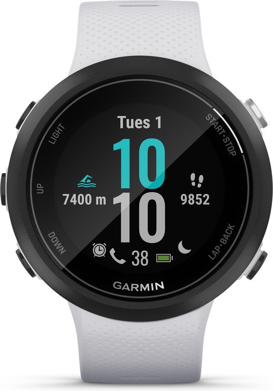 Garmin Swim 2 Smartwatch - Waterdichte Zwemhorloge - Met GPS Tracker - 5ATM Waterdicht - Wit