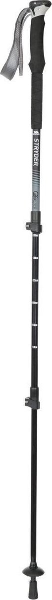 Trespass Stryder 2 Piece Walking Pole Set (Black)
