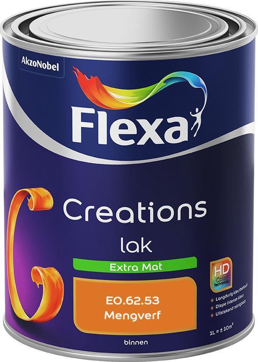 Flexa Creations - Lak Extra Mat - Mengkleur - E0.62.53 - 1 liter