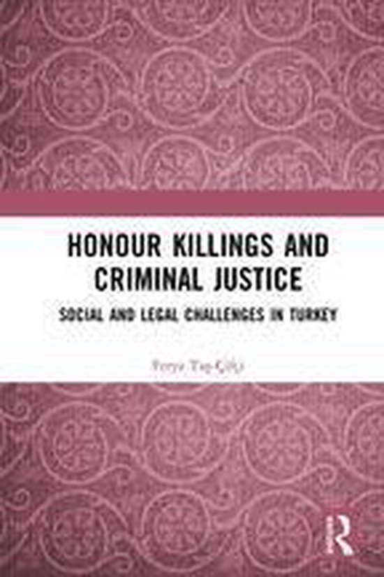 Honour Killings and Criminal Justice - cover