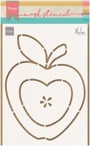 Marianne Design Craft stencil appel by Marleen