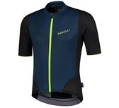 Wielershirt KM Charge Blauw/Fluor S