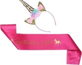 Unicorn | diadeem | sjerp | pink | Birthday Girl