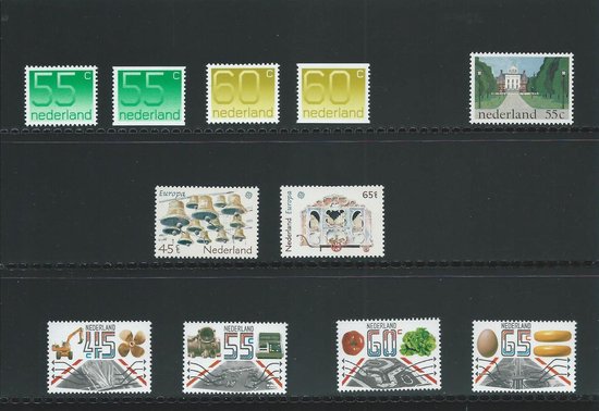 Thumbnail van een extra afbeelding van het spel Nederland Jaarcollectie Postzegels 1981