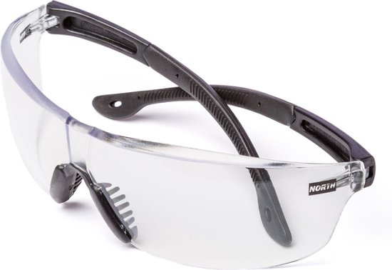 kassa Vaardigheid meester Honeywell veiligheidsbril Tactile T2400 zwart met heldere lens | bol.com