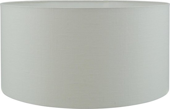 Lampenkap Cilinder - 40x40x25cm - Linnen wit