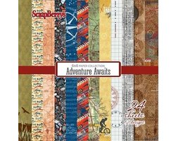 Scrapberry's:  Adventure Awaits 6*6" (SCB220610509x)