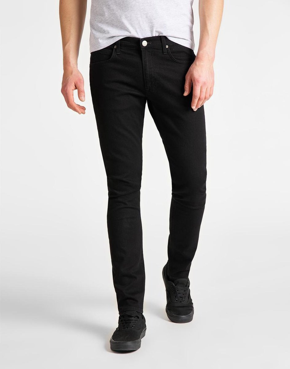 Lee LUKE Slim fit Heren Jeans W32 X L32 Zwart