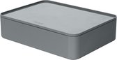 HAN Smart-organiser Allison - box met binnenschaal en deksel - stapelbaar - graniet grijs - HA-1110-19