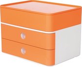 HAN Smart-box plus Allison - 2 lades + box - abrikoos oranje - HA-1100-81